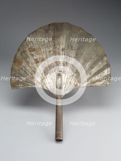 Fan (Anniversary Tin), 1850/1900. Creator: Unknown.