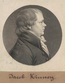 Jacob Kinney, 1808. Creator: Charles Balthazar Julien Févret de Saint-Mémin.