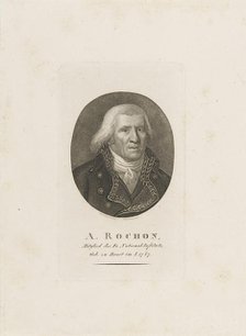 Portrait of Alexis-Marie de Rochon (1741-1817) , c. 1800. Creator: Westermayr, Conrad (1765-1834).
