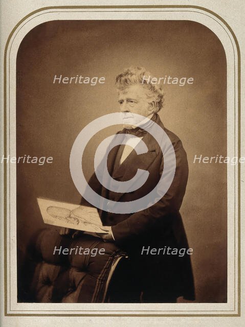 Richard Bright, c1850s. Creator: Maull & Polyblank.