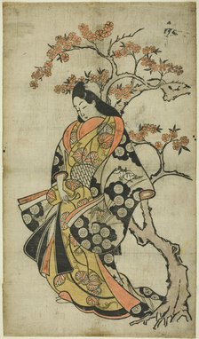 Woman Beside a Cherry Tree, c. 1688/90. Creator: Unknown.