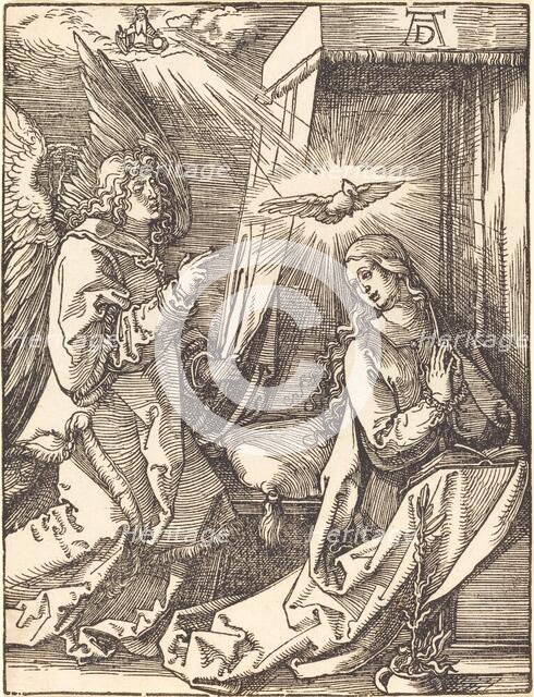 The Annunciation, probably c. 1509/1510. Creator: Albrecht Durer.