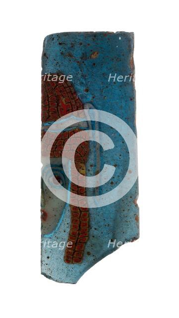 Fragment of an Inlay Depicting a Theater Mask, Egypt, late 1st century BCE/early 1st century CE. Creator: Unknown.