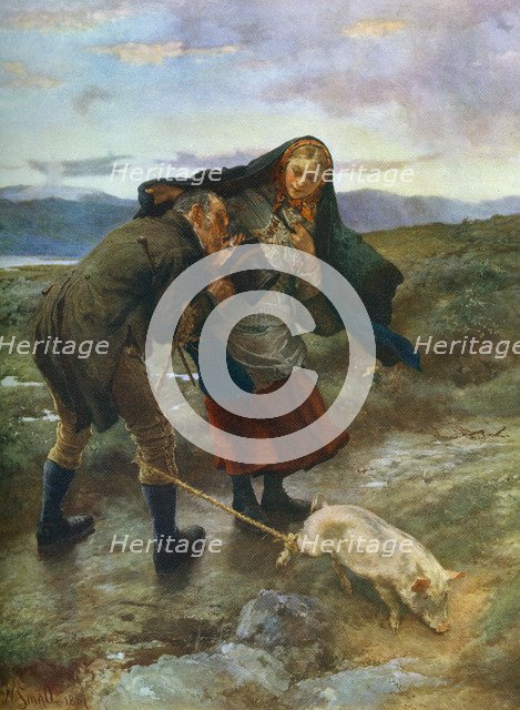 'The Last Match', 1887, (1912).Artist: William Small