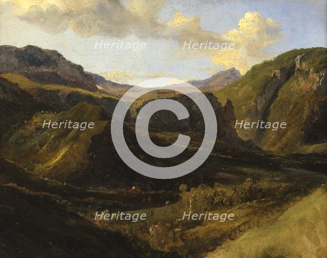 'The Temple of Segeste', c1810-1822  Artist: Achille Etna Michallon