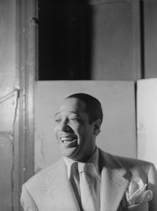 Portrait of Duke Ellington, Washington, D.C.(?), 1938. Creator: William Paul Gottlieb.