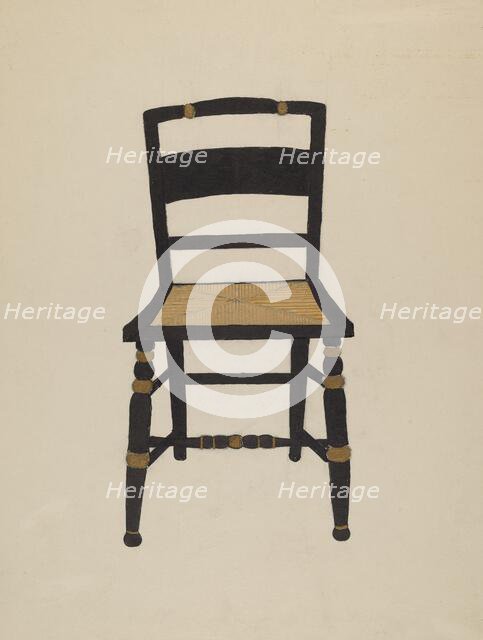 Hitchcock Chair, 1935/1942. Creator: Genevieve Sherlock.