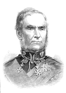 General Sir R. Dacres, R.A., G.C.B., the new Constable of the Tower, 1881. Creator: Unknown.