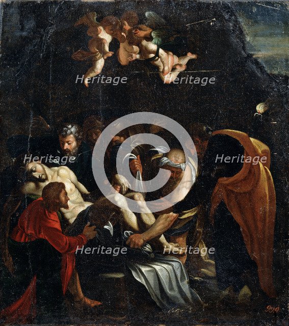 'The Descent from the Cross', 16th century.  Artist: Marcello Venusti