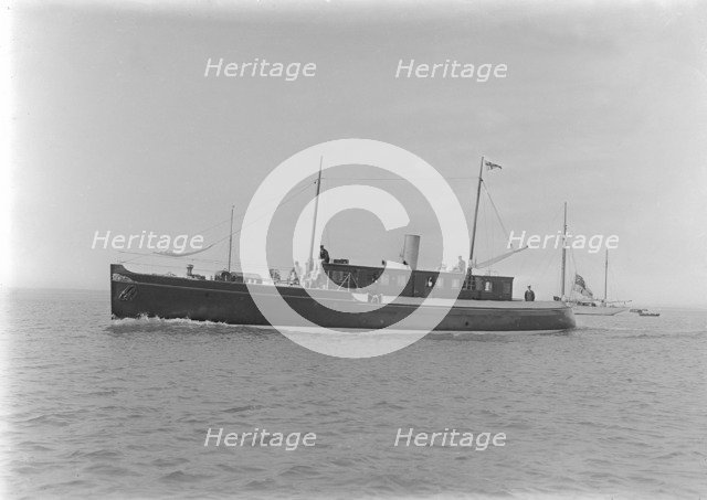 The 65 ton motor yacht 'Mairi', 1921. Creator: Kirk & Sons of Cowes.