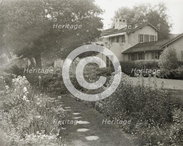 Charles Francis Paxton house, 1160 South Orange Grove Boulevard, Pasadena, California, 1923. Creator: Frances Benjamin Johnston.