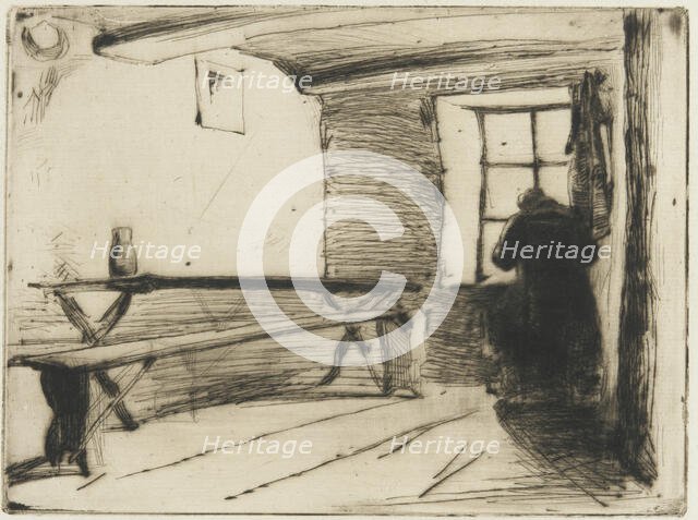 The Miser, 1858-1859. Creator: James Abbott McNeill Whistler.