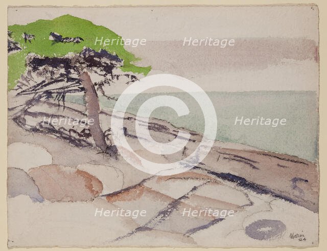 Andrew's Island, Stonington, Maine, 1924. Creator: John Marin.