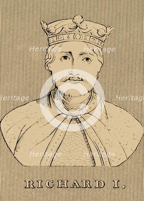 'Richard I', (1157-1199), 1830. Creator: Unknown.