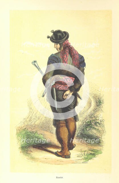 Bandit, 1848.  Creator: Clerman.