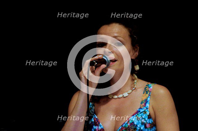 Emily Dankworth, Watermill Jazz Club, Dorking, Surrey, 2014. Artist: Brian O'Connor.