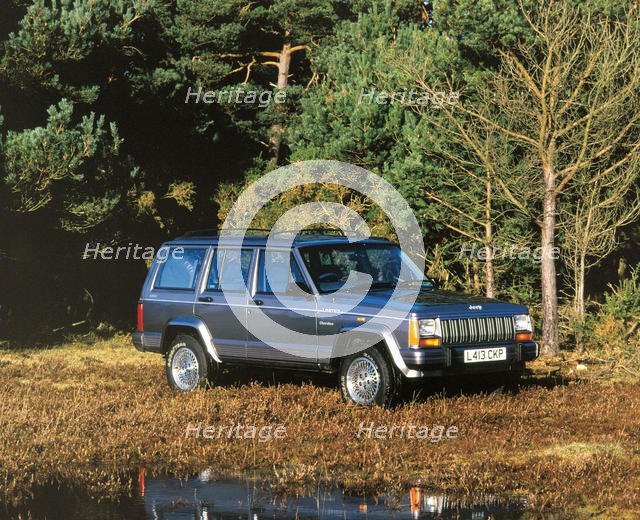 1993 Jeep Cherokee 4.0 litre. Creator: Unknown.