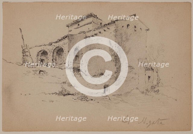 Sant' Agata, 19th century. Creator: John William Casilear.