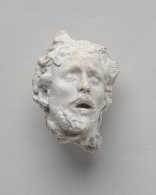 Head of Saint John the Baptist, 1887. Creator: Auguste Rodin.