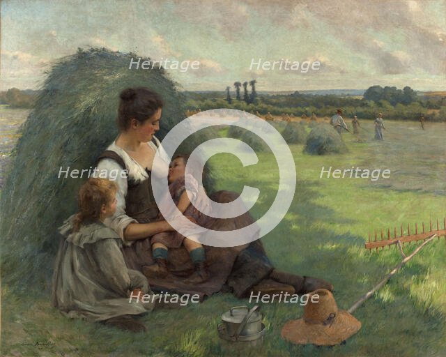 La vie simple, 1904. Creator: Pierre Andre Brouillet.