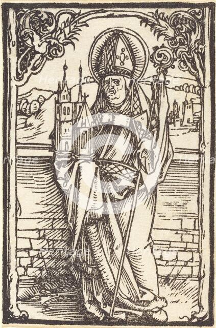 Saint Wolfgang, c. 1500. Creator: Albrecht Durer.
