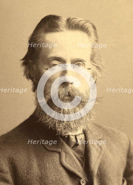 Portrait of the composer Heinrich von Herzogenberg (1843-1900). Creator: Anonymous.