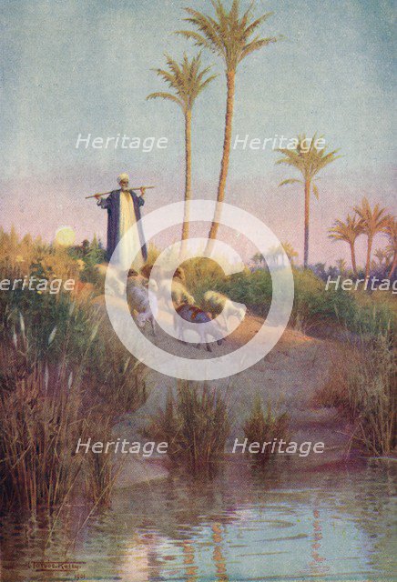 'By Still Waters', c1880, (1904). Artist: Robert George Talbot Kelly.