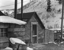 Utah coal miner's house, Consumers, near Price, Utah, 1936. Creator: Dorothea Lange.