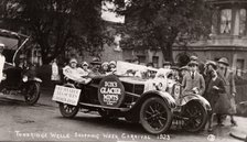 Car advertising Fox's Glacier Mints, Carnival, Kent, 1923. Artist: Unknown