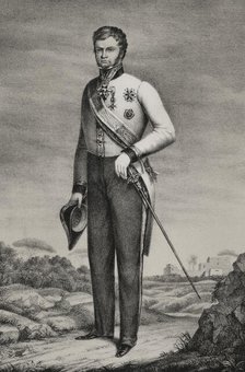 Leopold II, (1797-1870), Grand Duke of Tuscany (1824-1859), 1852. Creator: Julio Donón.