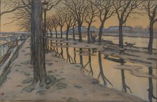 Île aux Cygnes, c1900. Creator: Rivière, Henri (1864-1951)