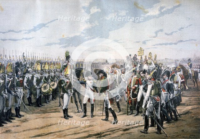 'Napoleon at Tilsit', 1807 (1894). Artist: Unknown