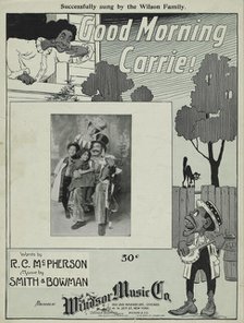 'Good morning Carrie!', 1901. Creator: Unknown.