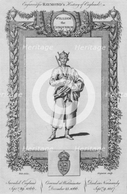 'William the Conqueror', c1787. Artist: Unknown.