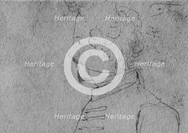 Portrait of Karl Marx (1818-1883) as a student in Bonn, ca 1836.