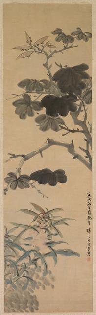 Flowering Plants, 1862. Creator: Wu Rangzhi (Chinese, 1799-1870).