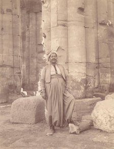 Dragoman in Temple, 1880s. Creator: Unknown.