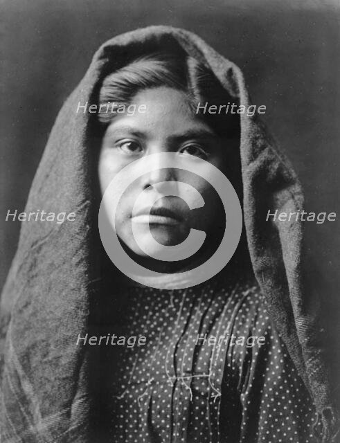 Czele Marie (School girl), c1907. Creator: Edward Sheriff Curtis.