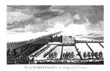 'View of Lumley Castle in the Bishoprick of Durham.', c1779-1790. Artist: Unknown.