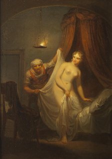 After the Bath, early 19th century. Creator: Alexander Lauréus.