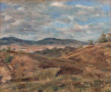 Landscape near Levice, 1928-1938.  Creator: Bohuslav Kozák.
