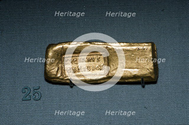 Roman Gold Bar, c4th-5th century. Artist: Unknown.