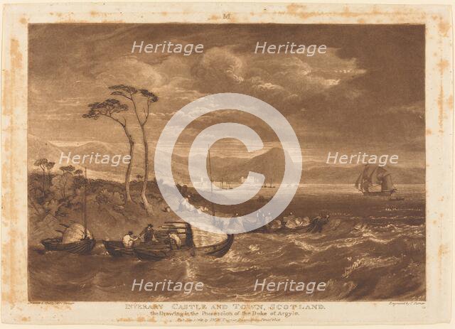 Inverary Castle and Town, 1816. Creator: JMW Turner.