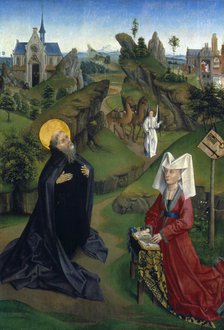 'The Legend of St Antony', c1450. Artist: Anon