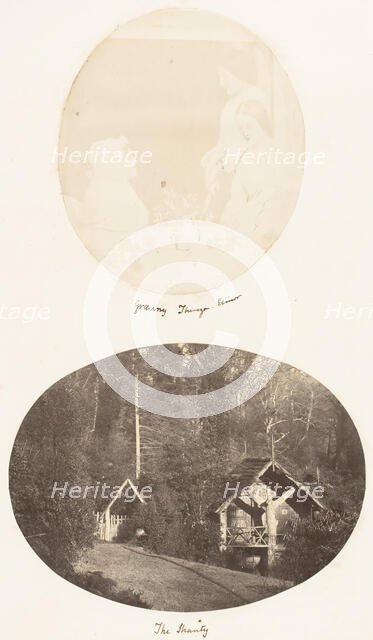 Granny, Thereza, Elinor; The Shanty, 1853-56. Creator: John Dillwyn Llewelyn.