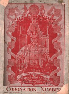 Coronation of King Edward VII, cover of "The Graphic" magazine, 13 August 1902.  Creator: Unknown.