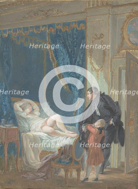 Le Matin (Morning), . Creator: Pierre Antoine Baudouin.