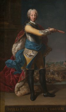 Charles Emmanuel III (1701-1773), Duke of Savoy and King of Sardinia. Artist: Anonymous 
