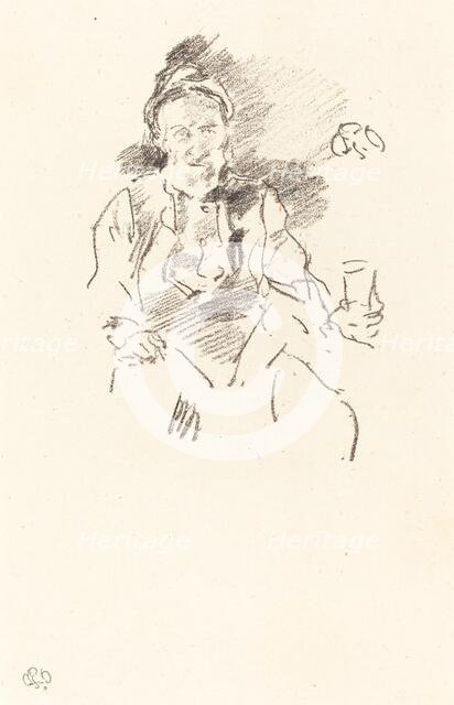 The Master Smith, 1895. Creator: James Abbott McNeill Whistler.