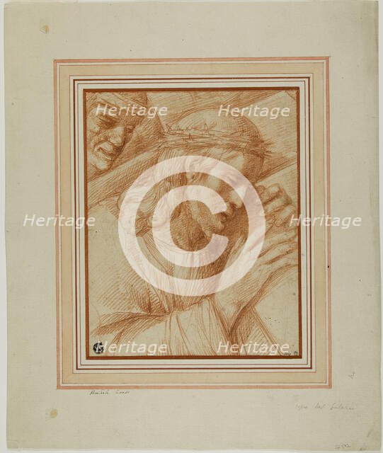 Christ Carrying the Cross, 1580/1600. Creator: Cesare Rossetti.